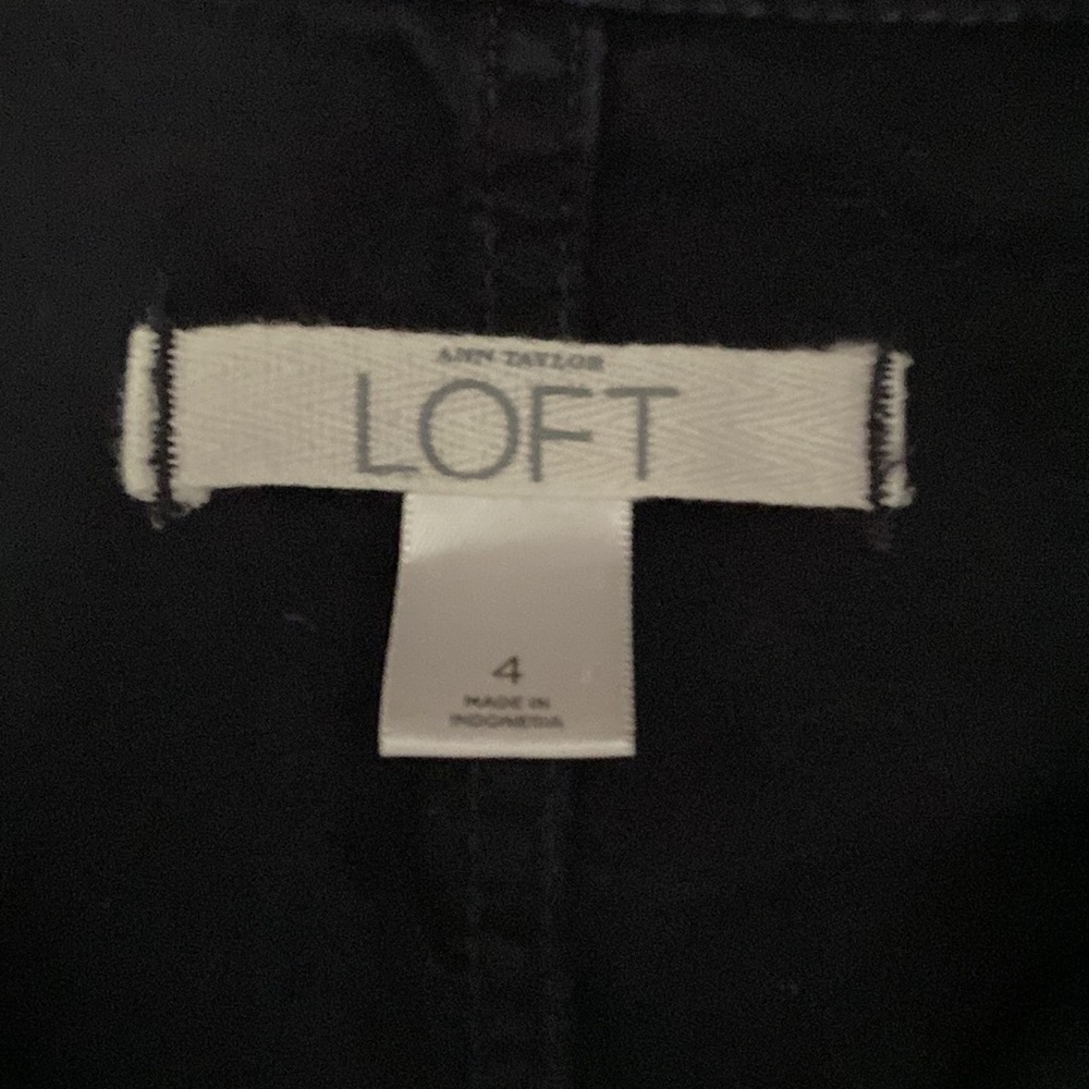 Navy Blue Blazer/Jacket LOFT - Picture 4 of 7